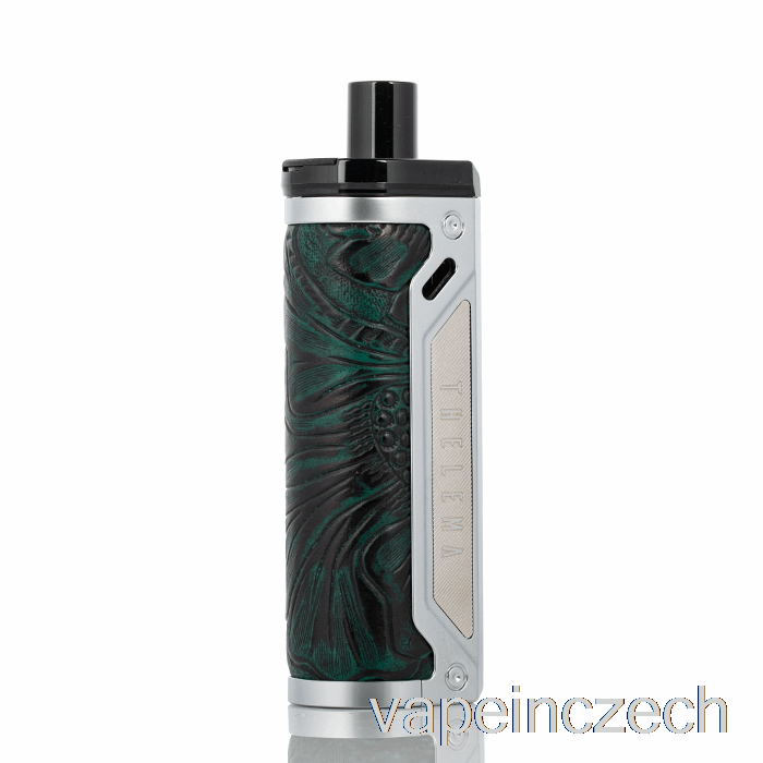 Lost Vape Thelema 80w Pod Mod Kit Nerez / Ukiran Kožené Vape Pero